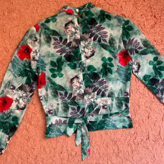 شومیز گل دار