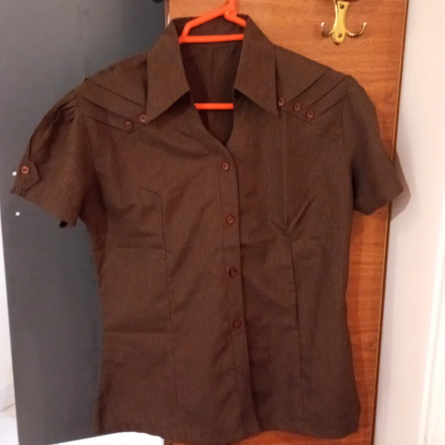 شومیز دکمه دار فری سایز