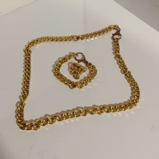 ست گردنبند دستبند انگشتر