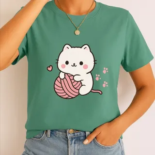 تیشرت گربه ای