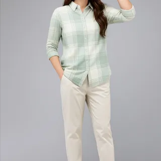 شومیز لینن کنفی