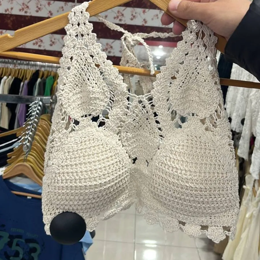 نیمتنه مکرومه