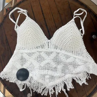 نیم‌تنه مکرومه