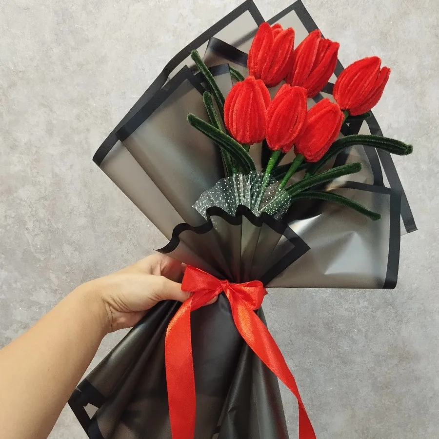 دسته گل لاله