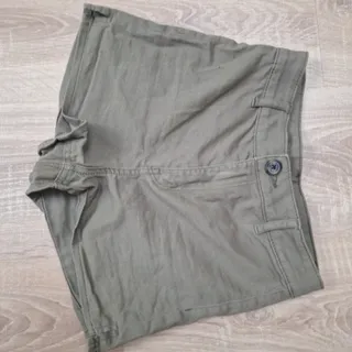 شلوارک جین سبز یشمی