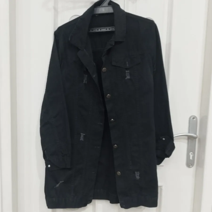 کت جین مشکی