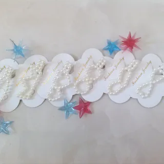 گیره مو طرح مرواریدی