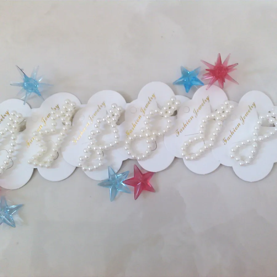 گیره مو طرح مرواریدی