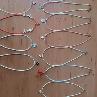 گردنبند منجوقی پلاک دار