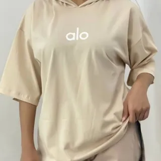 تیشرت باکسی کلاهدار