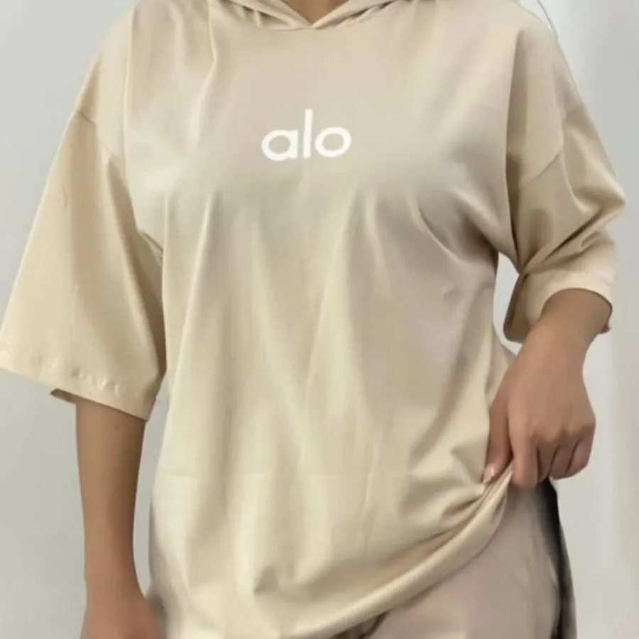 تیشرت باکسی کلاهدار