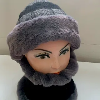 شال و کلاه خزدار