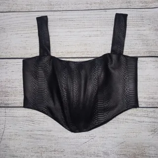 تاپ چرم فنر دوزی