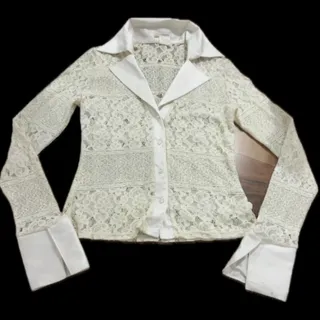 شومیز گیپور ایتالیایی