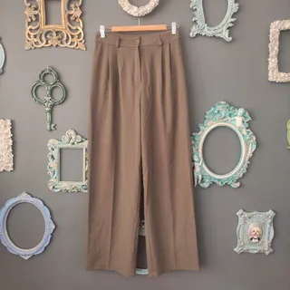 شلوار واید پارچه ایBluNil