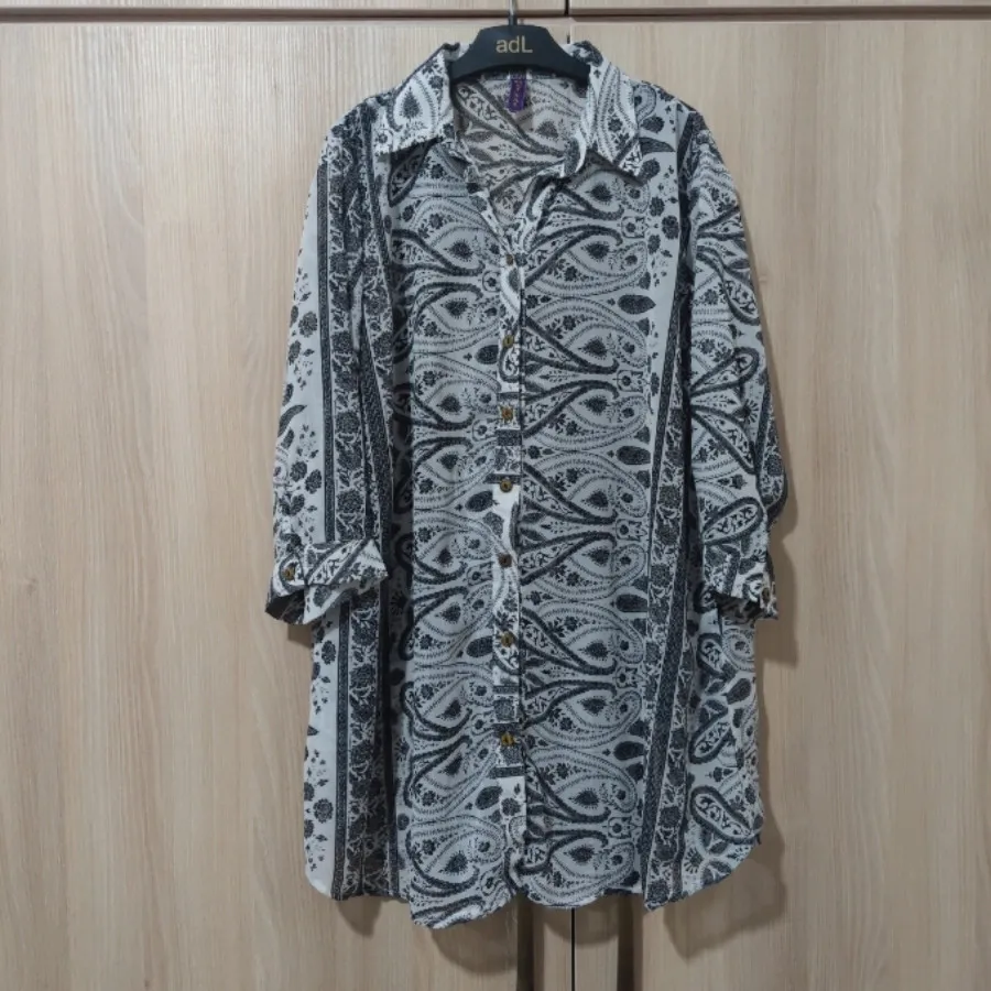 شومیز/رویه حریر سایز بزرگ