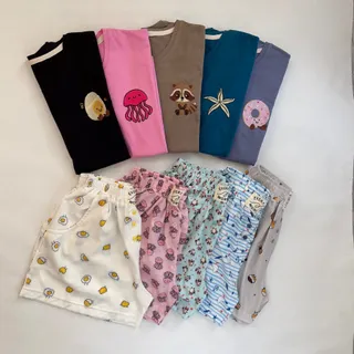 ست تیشرت شورتک