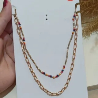 2 عدد گردنبند با هم