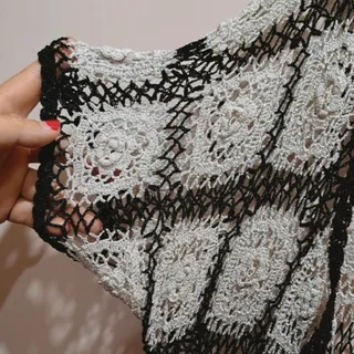 رویه لباس قلاب بافی