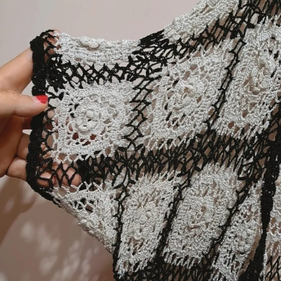 رویه لباس قلاب بافی