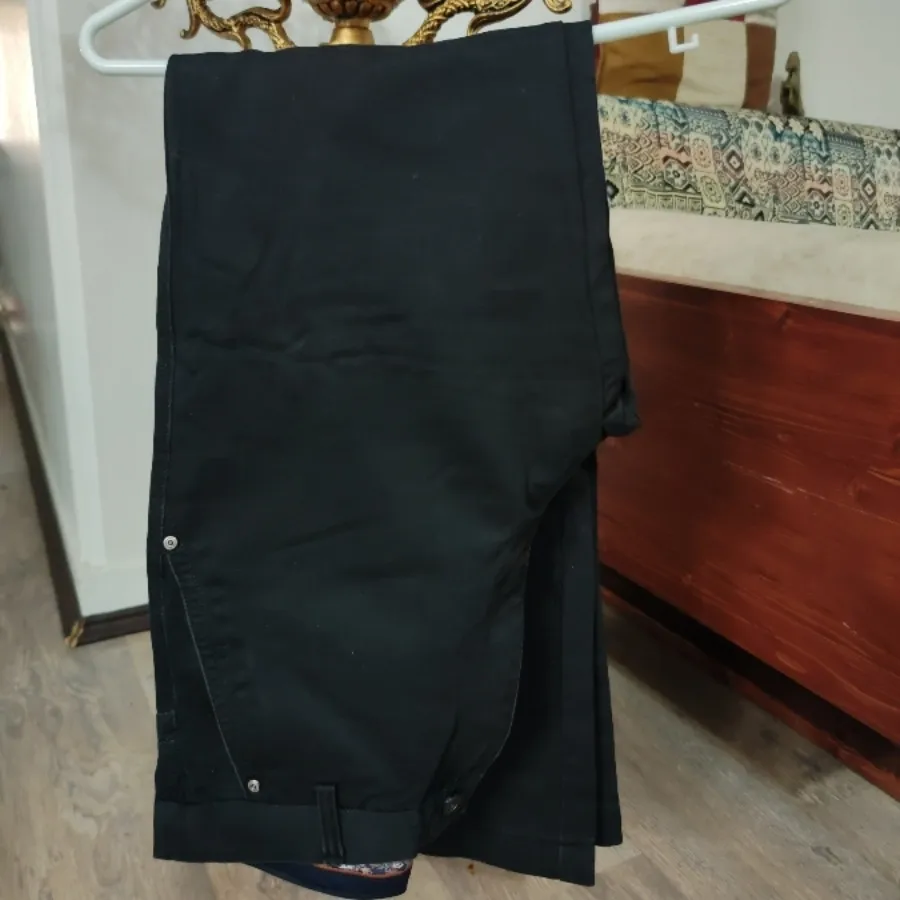 شلوار مردونه کتان کبریتی