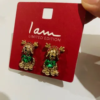 گوشواره کریسمس برندI am