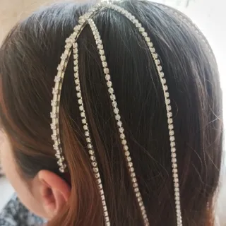 تل سر آویز دار نگینی