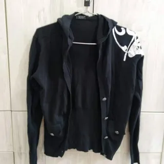 ژاکت بافت کلاهدار