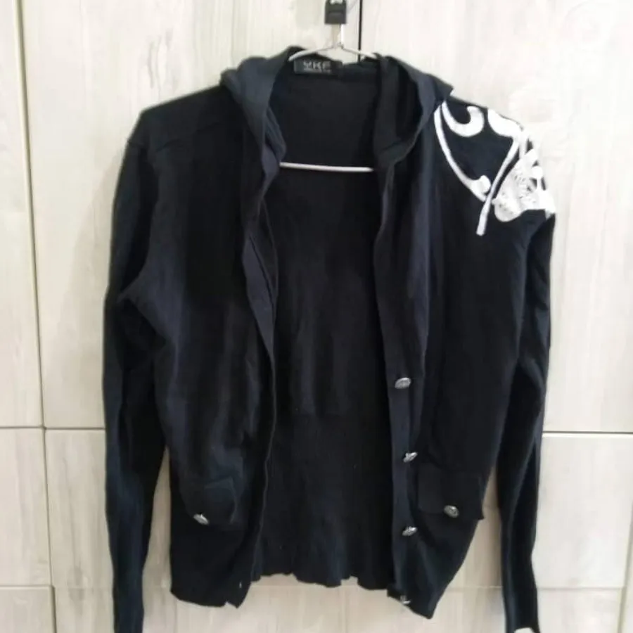 ژاکت بافت کلاهدار