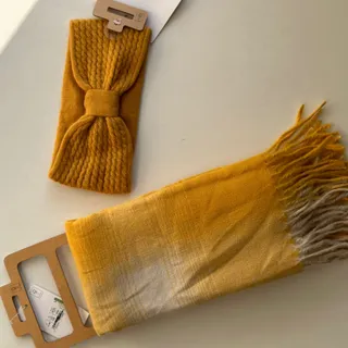 ست شال و هدبند برند ای ام