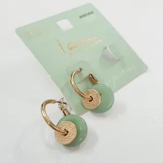 گوشواره آویز سنگ آونتورین