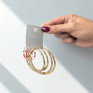 پک گوشواره سه جفتی