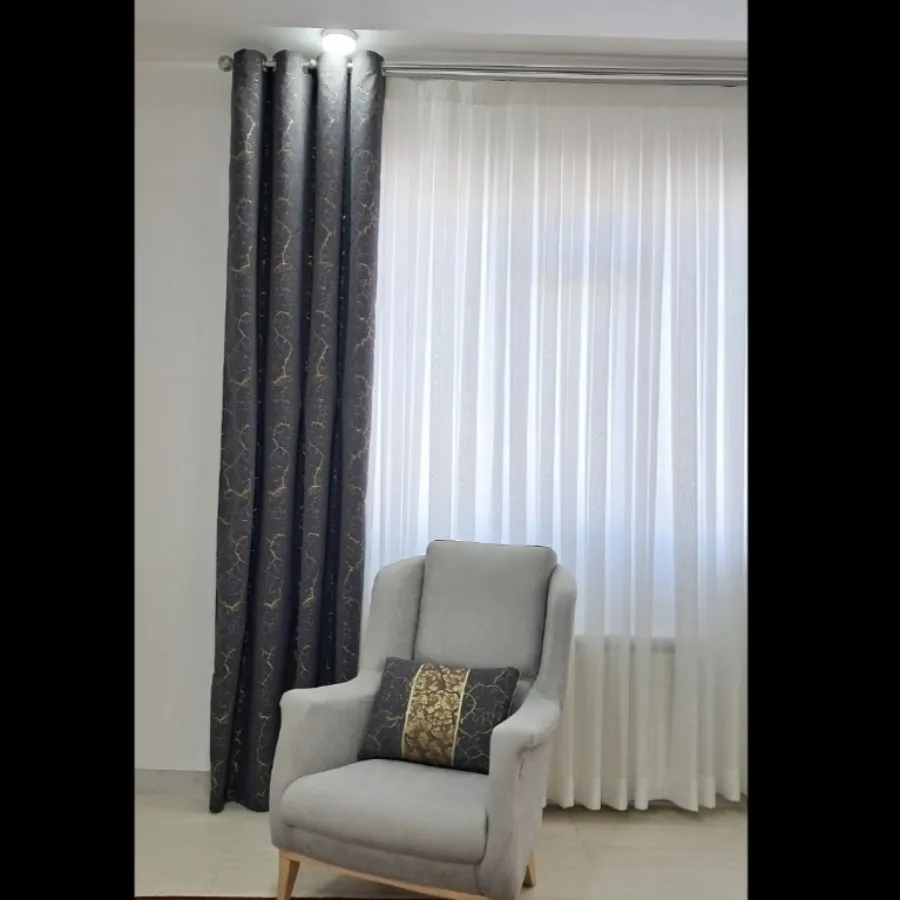 ست کنار پرده و کاور کوسن