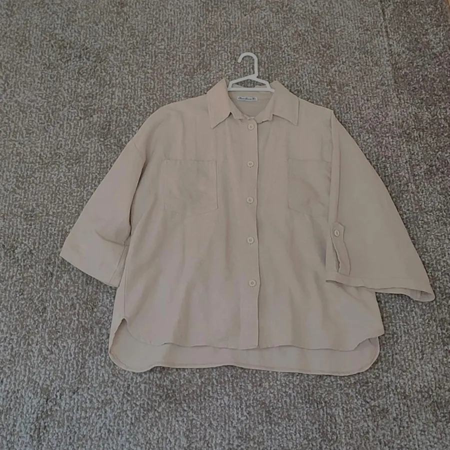 شومیز مانتویی لینن