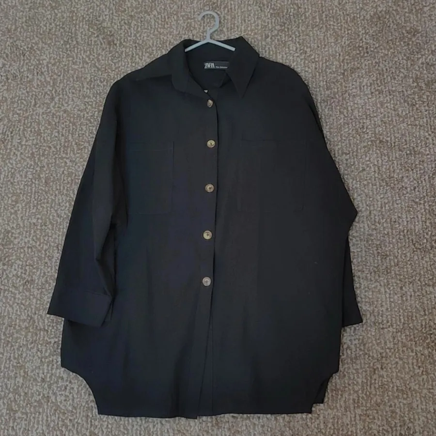 شومیز مانتویی لینن