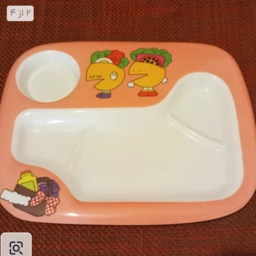 ظرف غذای کودک ملامین