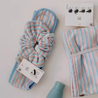 کش مو و هدبند حوله ای