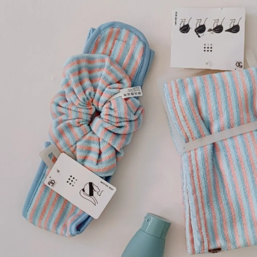 کش مو و هدبند حوله ای