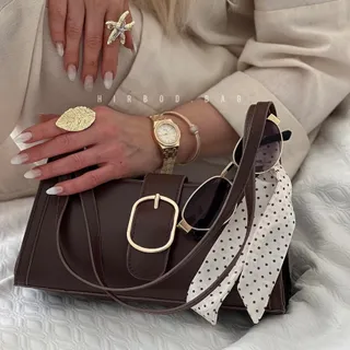 کیف قهوه ای