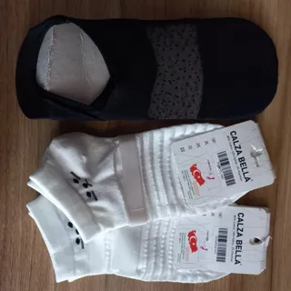 جوراب سفید مشکی