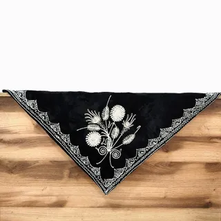 رومیزی مخمل سنتی