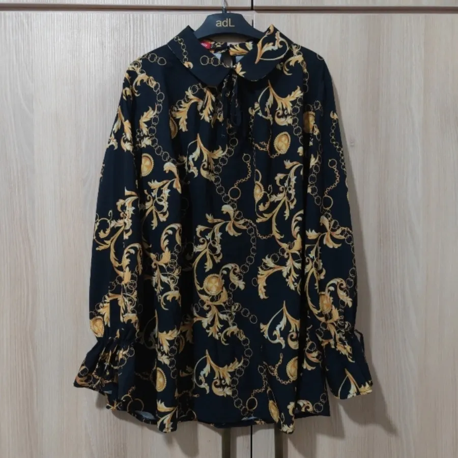 شومیز سایز بزرگ یقه ب ب