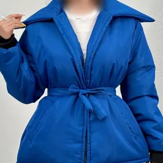 کاپشن مموری کمربنددار