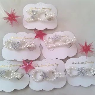 گیره مو انبری مرواریدی