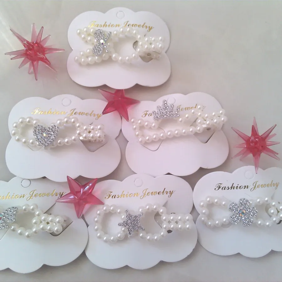 گیره مو انبری مرواریدی