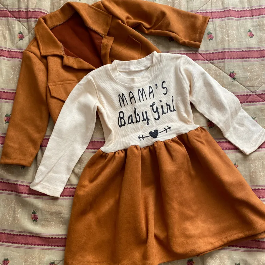 پیراهن و کت مجلسی دخترانه