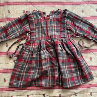 پیراهن پشمی دخترانه