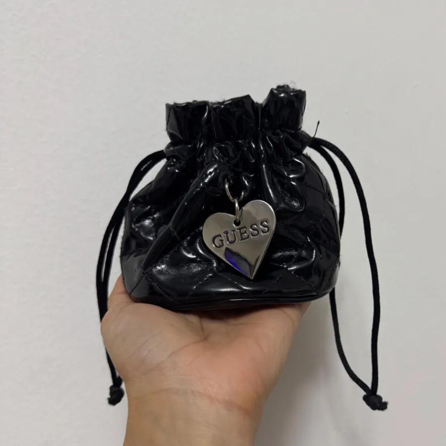 کیف مشکی زیورالات guess