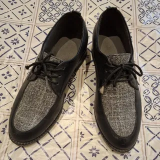 کفش ورن،مشکی و خاکستری