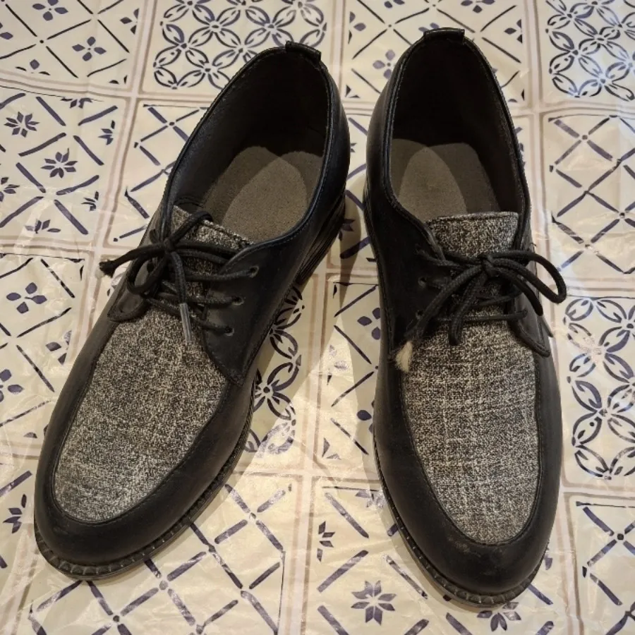 کفش ورن،مشکی و خاکستری